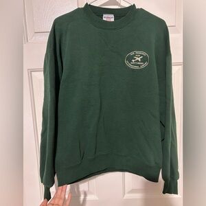 Vintage Dark Green Crew neck
